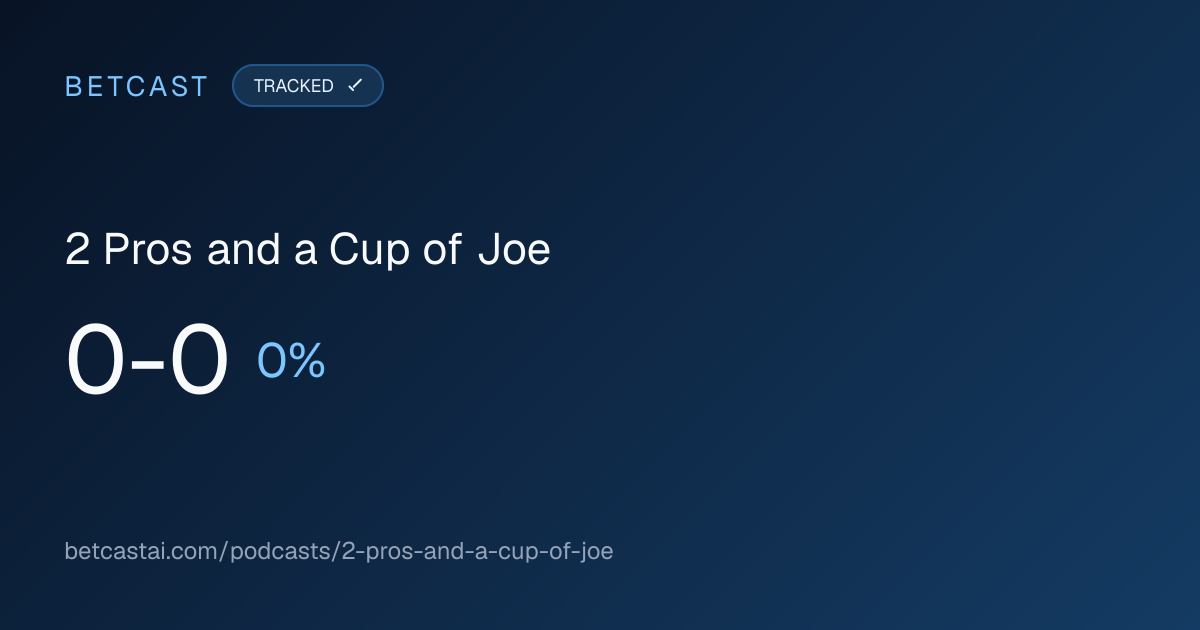 2 Pros and a Cup of Joe record card