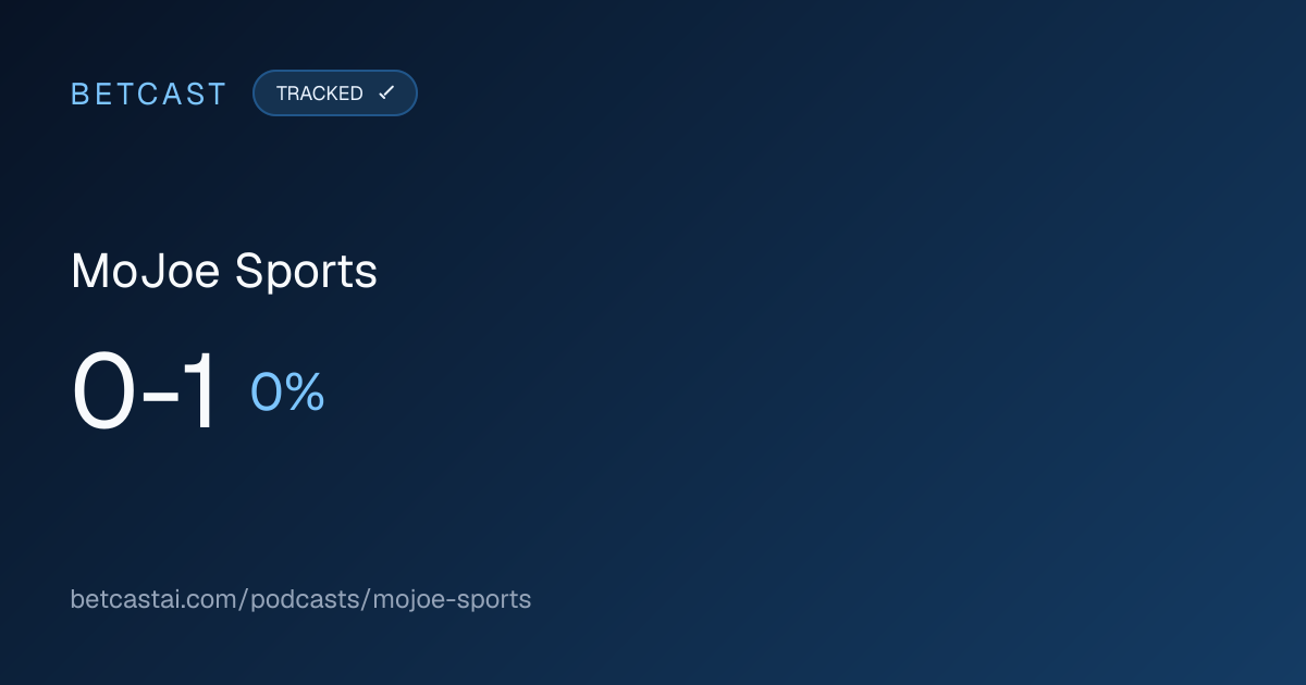 MoJoe Sports record card