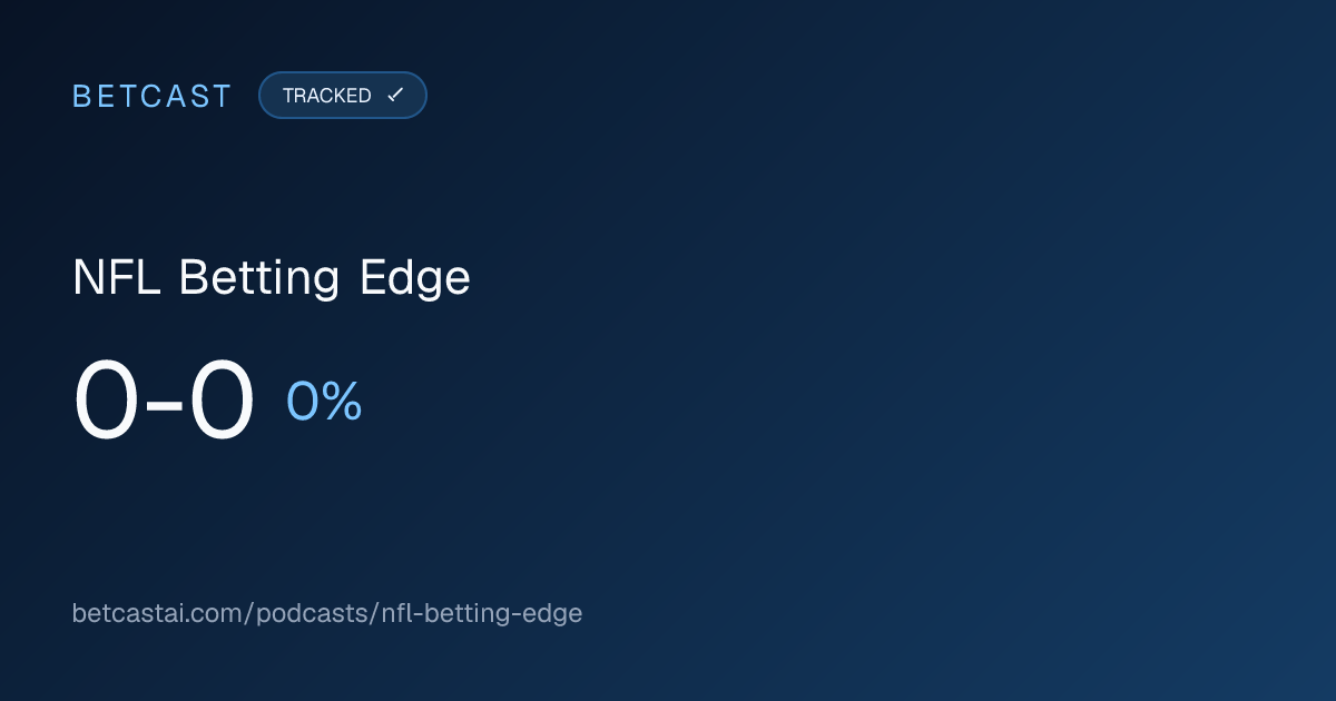 NFL Betting Edge record card
