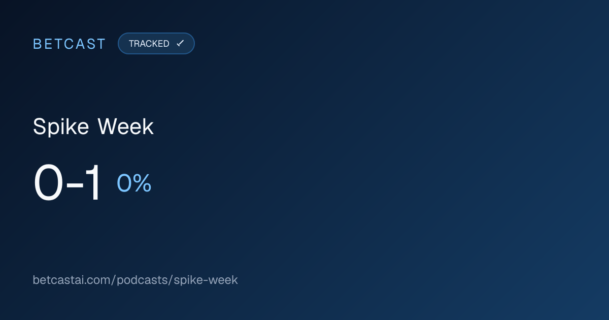 Spike Week record card