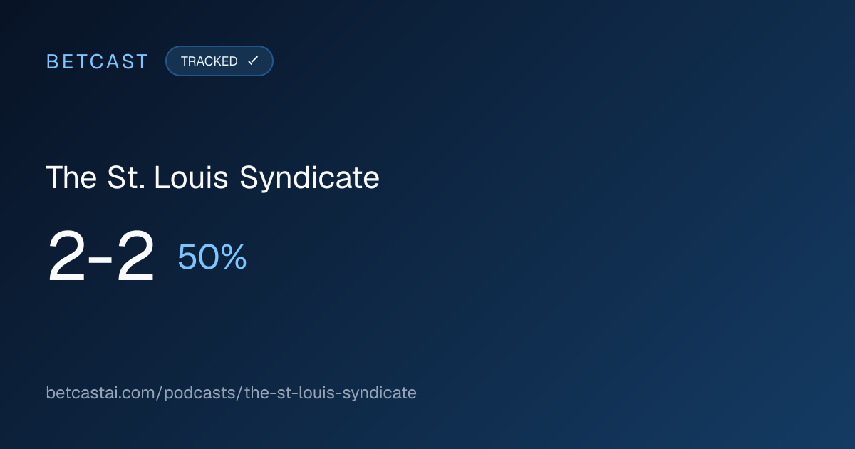 The St. Louis Syndicate record card